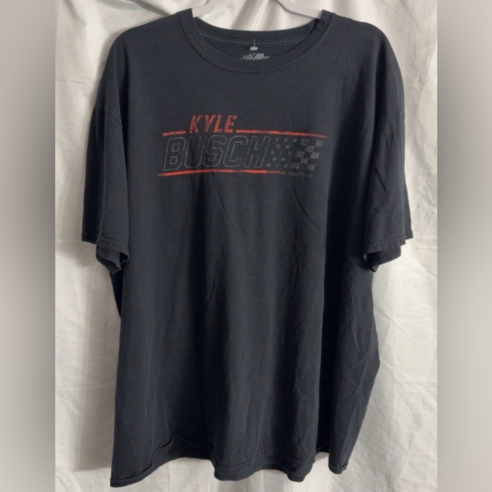 Kyle Busch #18 nascar Black T-Shirt 3x